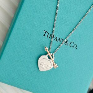 Sterling Silver Return to Tiffany Heart Tag Necklace